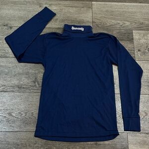 Vintage 80s Royal First Class Turtleneck Shirt Made in USA Single Stitch - Large